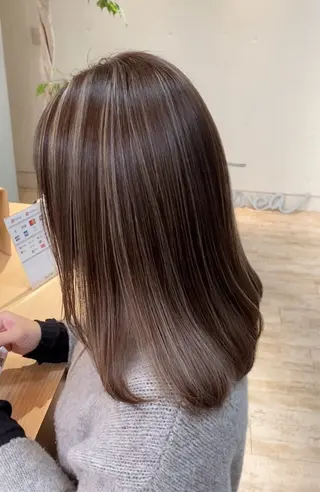 ミディアム 高難易度縮毛矯正　春日井　Soea(ソイア)所属・多久間 喬介のヘアスタイル