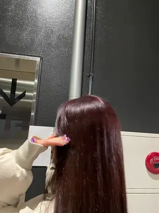 ロング カラー hair salon CAMON.所属・ちば さやのヘアスタイル