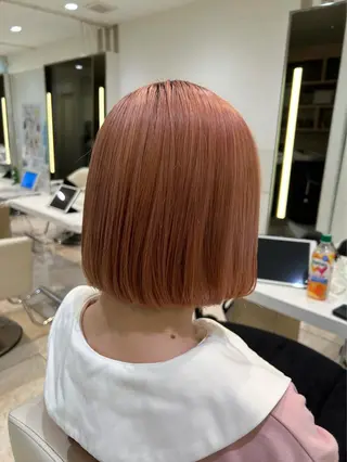 ショート カラー はるか/ブリーチカラ ー/ヘアアレンジ🤍のヘアスタイル