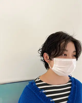 パーマ メンズ ANY/メンズ特化/ シバヤ　ユウキのヘアスタイル