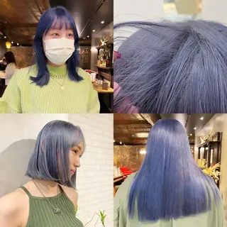 カラー haco＋所属・圧倒的デザイン力 店長🎨RENAのヘアスタイル