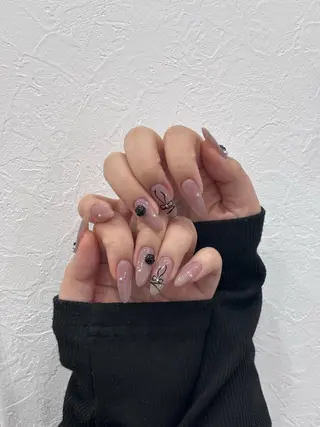 ネイル 🩰ミキ/韓国♡ girlyネイル🩰のネイルデザイン