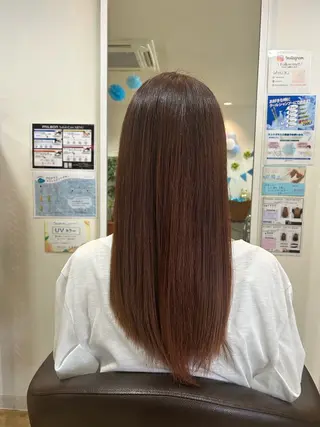 ロング ボブ/ショートボブ/ 艶カラー/吉川清保のヘアスタイル