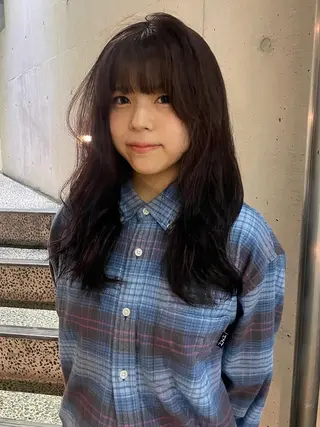 セミロング ACQUA所属・カットモデル募集中！ ACQUA  eriのヘアスタイル