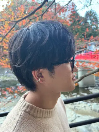 ショート パーマ メンズ 亀井隆汰/メンズ専門 パーマ特化美容師のヘアスタイル