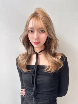 ロング カラー 韓国ヘア/髪質改善 TAKAHIROのヘアスタイル