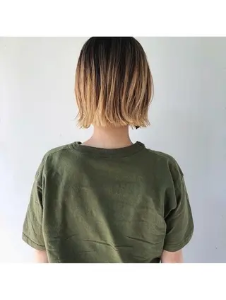 ミディアム カラー ナチュラルなhair / ヨシダトモキのヘアスタイル