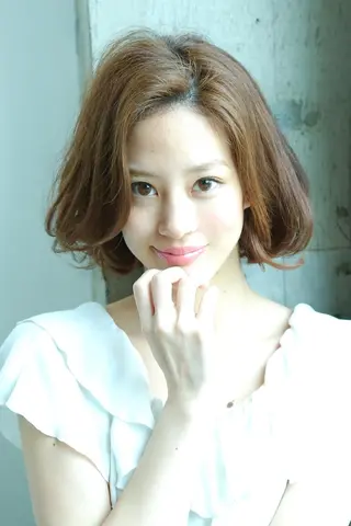 ミディアム ヘアレスキュー つや髪本店のヘアスタイル