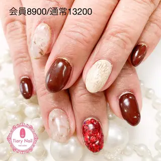ネイル 💗🪽Tiary Nail🪽💗のネイルデザイン