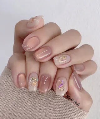 ショート RinO Nail Salon所属・Hin Rin 日本橋店のネイルデザイン