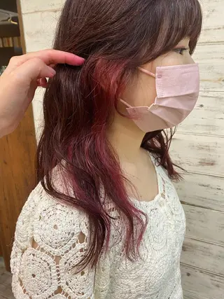 ロング カラー イチカワ ミオ/ minim hairのヘアスタイル