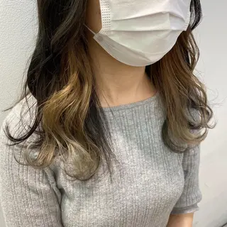 ミディアム カラー MARLE 今里店のヘアスタイル