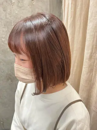 ミディアム 似合わせカット 小林愛奈のヘアスタイル