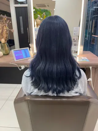 カラー ヘッドスパ/ 鎌倉　アズサのヘアスタイル