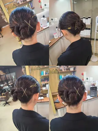 ヘアアレンジ 西田 理沙のヘアスタイル