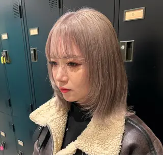 ミディアム ショート・ボブ 🌈chinaのヘアスタイル