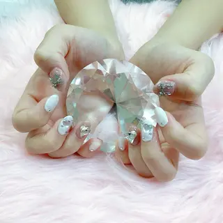 ネイル パーツ全部¥110 サロンミミのネイルデザイン