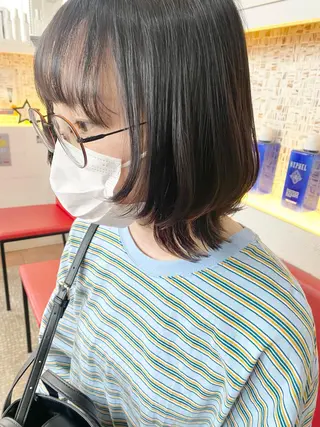 ミディアム 時末侑実 桜井駅のヘアスタイル