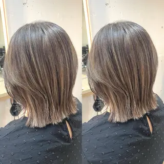 ショート カラー ブリーチ無しダブル カラー🦕まどかのヘアスタイル