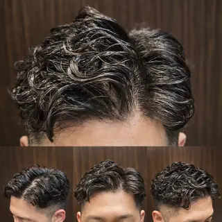 ショート パーマ メンズ 💈田上 立輝のヘアスタイル
