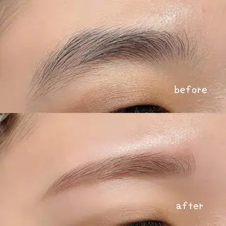 ショート カラー アイブロウ 🫧中村 葉月🫧のマツエク・マツパデザイン