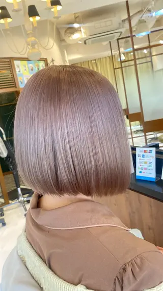 ミディアム mellow 小城 雪のヘアスタイル