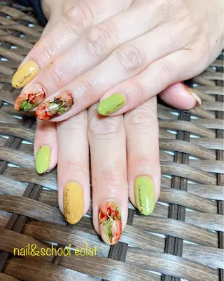 ネイル センター南 eclatのネイルデザイン