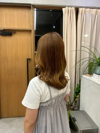 ロング muku所属・レディースカット モデル/ayunaのヘアスタイル