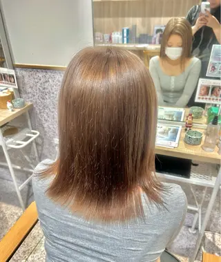 カラー ♡ハイトーン★ ネイル/しの♡のヘアスタイル