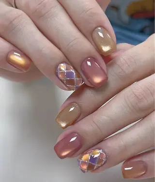 ネイル 高木 維麗絲のネイルデザイン