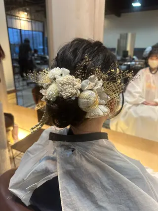 ロング spin hair桂 高宮彩花のヘアスタイル