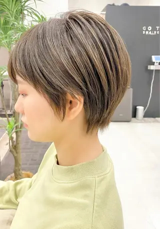 ショート カラー 似合わせ専門美容師 なかじまのヘアスタイル