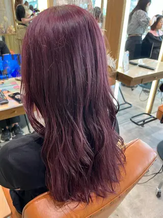 ロング カラー olelo国立🐟 Maho🐟のヘアスタイル