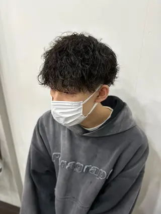 パーマ メンズ SALOWIN名古屋suite店所属・メンズカット/名駅 個室/千田のヘアスタイル