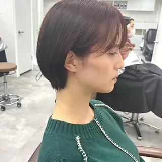 カラー 天王寺髪質改善なら よしみさん✨のヘアスタイル