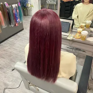 カラー Sherry🎧 RENA🩶のヘアスタイル