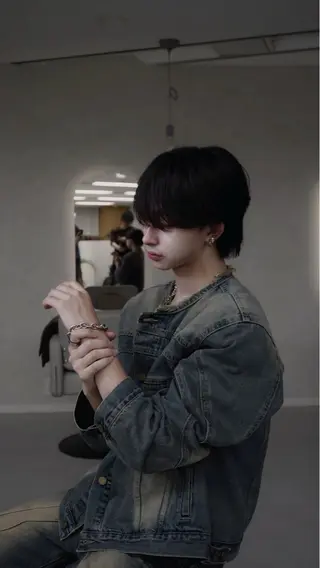 ショート メンズ 神農 慶のヘアスタイル