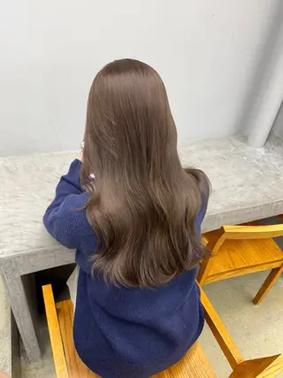 ロング カラー 髪質改善カラー♡/ 縮毛矯正/珠貴のヘアスタイル