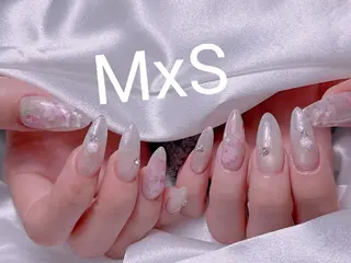 ネイル MxS Nail 【長さだし/フィルイン/マグネット/ワンホンネイル/韓国ネイル/パラジェル】所属・M×S Nail みなのネイルデザイン