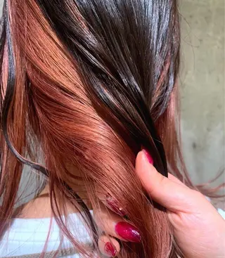 カラー AO所属・RISAKO 艶髪モテヘア🎀府中のヘアスタイル