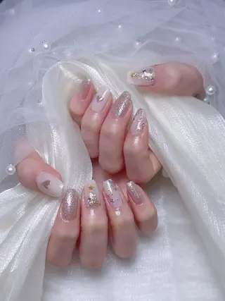 ネイル 🎀も ものネイルデザイン