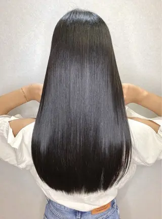 ロング brace 小笹花純のヘアスタイル