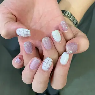 ネイル By moonネイル 🌷ワンホン/韓国風のネイルデザイン