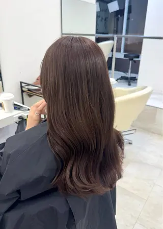 ロング カラー ヘアアレンジ はな　ブリーチ ハイトーン/ 渋谷のヘアスタイル