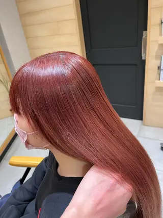 ロング カラー 名古屋／デザイン／ ブリーチ/松井亮磨のヘアスタイル