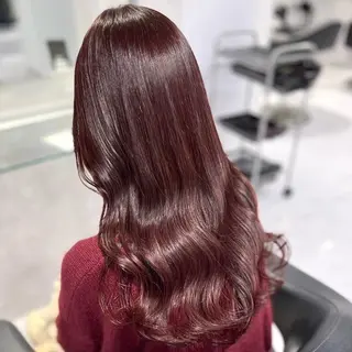 セミロング カラー 🎀🧁ダメージレス 艶髪カラー🧁🎀のヘアスタイル