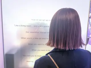 ミディアム カラー Fill @のヘアスタイル