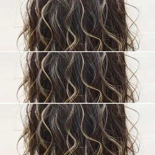 ミディアム カラー メンズカット特化柏駅 徒歩3分LOUのヘアスタイル