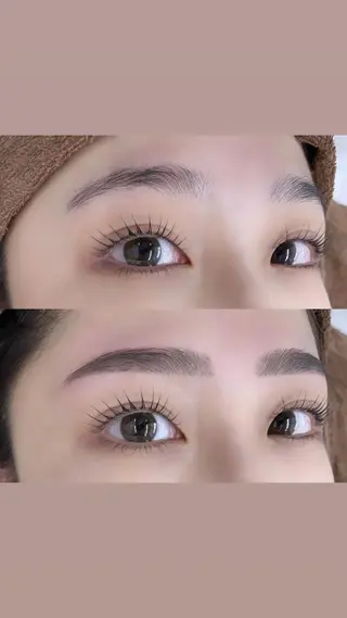 パーマ メンズ アイブロウ BEIGE 金山 🌹RUKAのマツエク・マツパデザイン