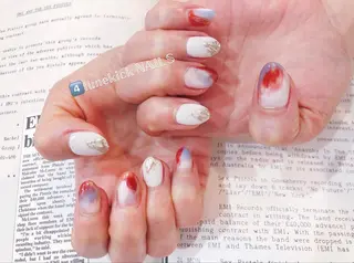 ネイル 4tunekick NAILS(フォーチュンキックネイルズ)所属・光森 淳子のネイルデザイン